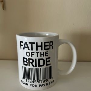 Father of the Bride ceramic 11oz mug.